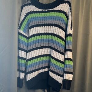 SO Multicolor Striped Sweater
